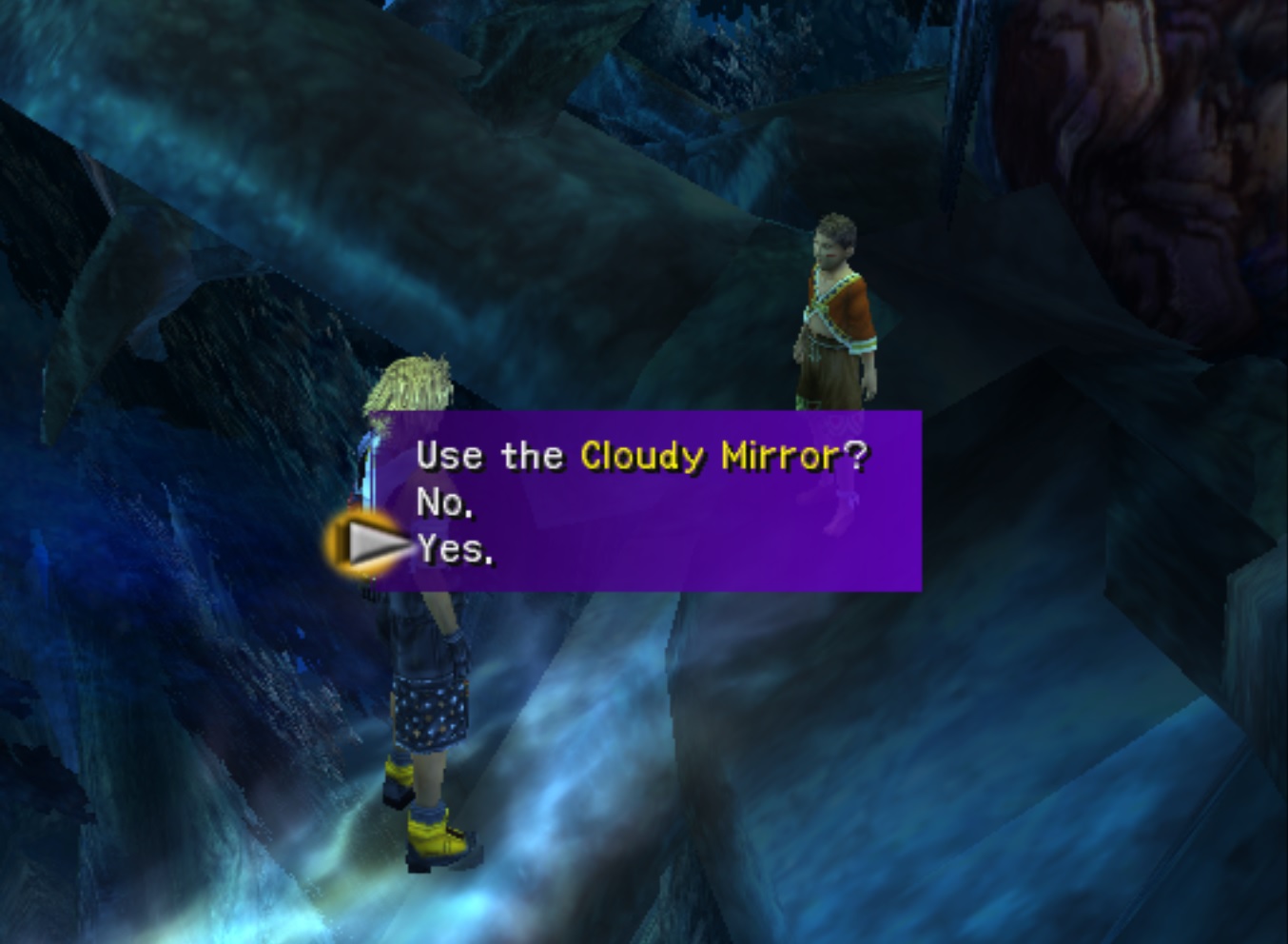 Cloudy Mirror Location to use